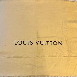 14x20 Louis Vuitton dust/protector cloth